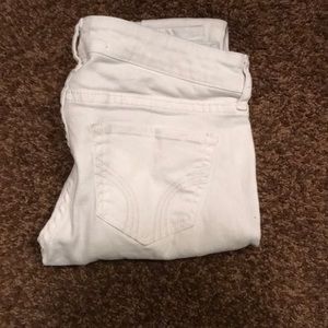 Hollister White Skinny Jeans